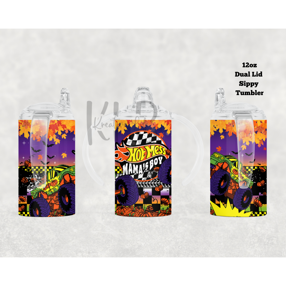 Boy Mama | Mama's Boy | Monster Truck | 12oz Tumbler | 20oz Tumbler | Set