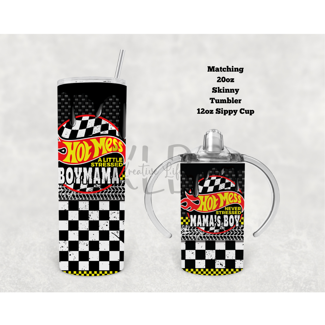 Mama's Boy | 12oz Tumbler | Sippy Cup | Stainless Steel