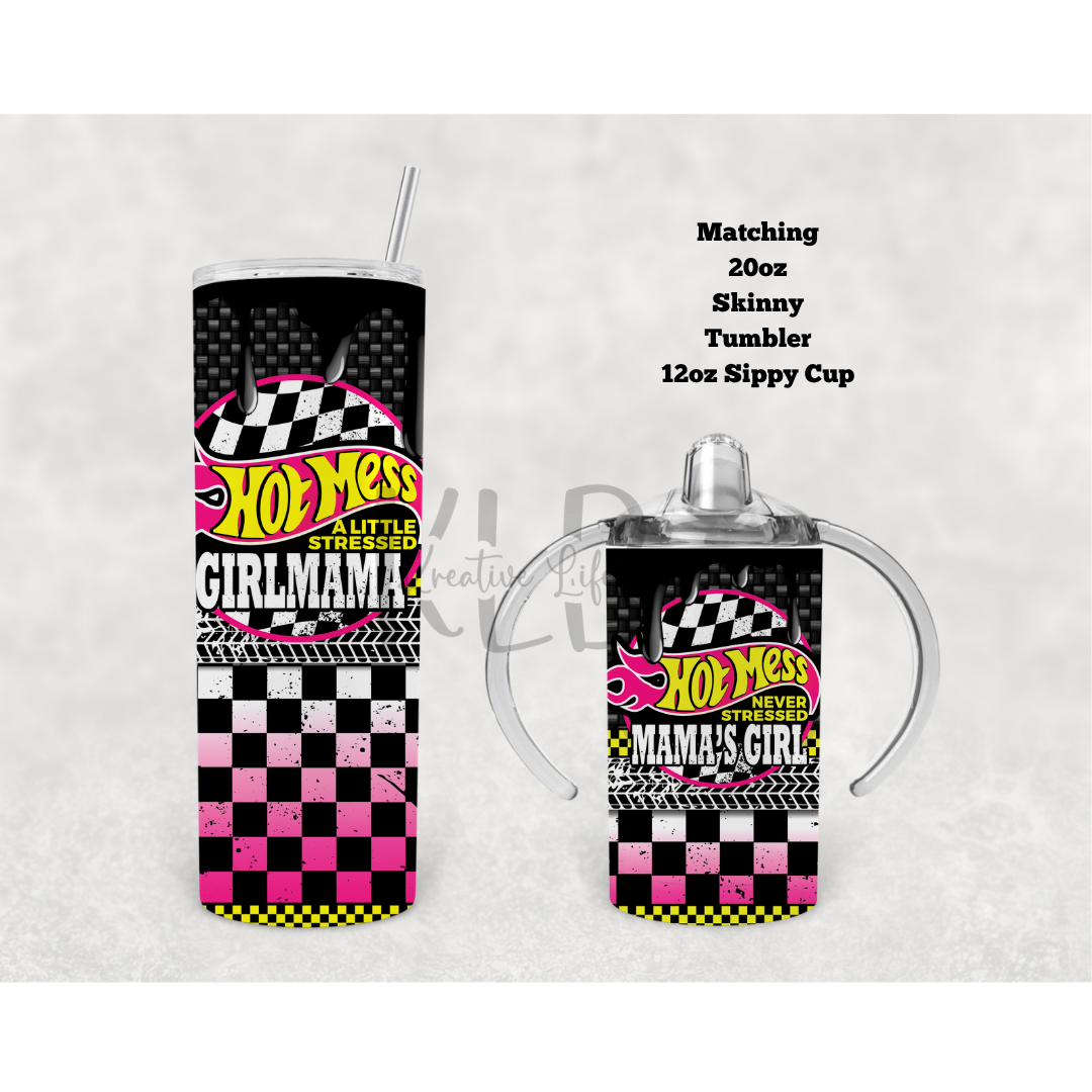 Mama's Girl | Pink | 12oz Tumbler | Stainless Steel | Kids Gift Ideas