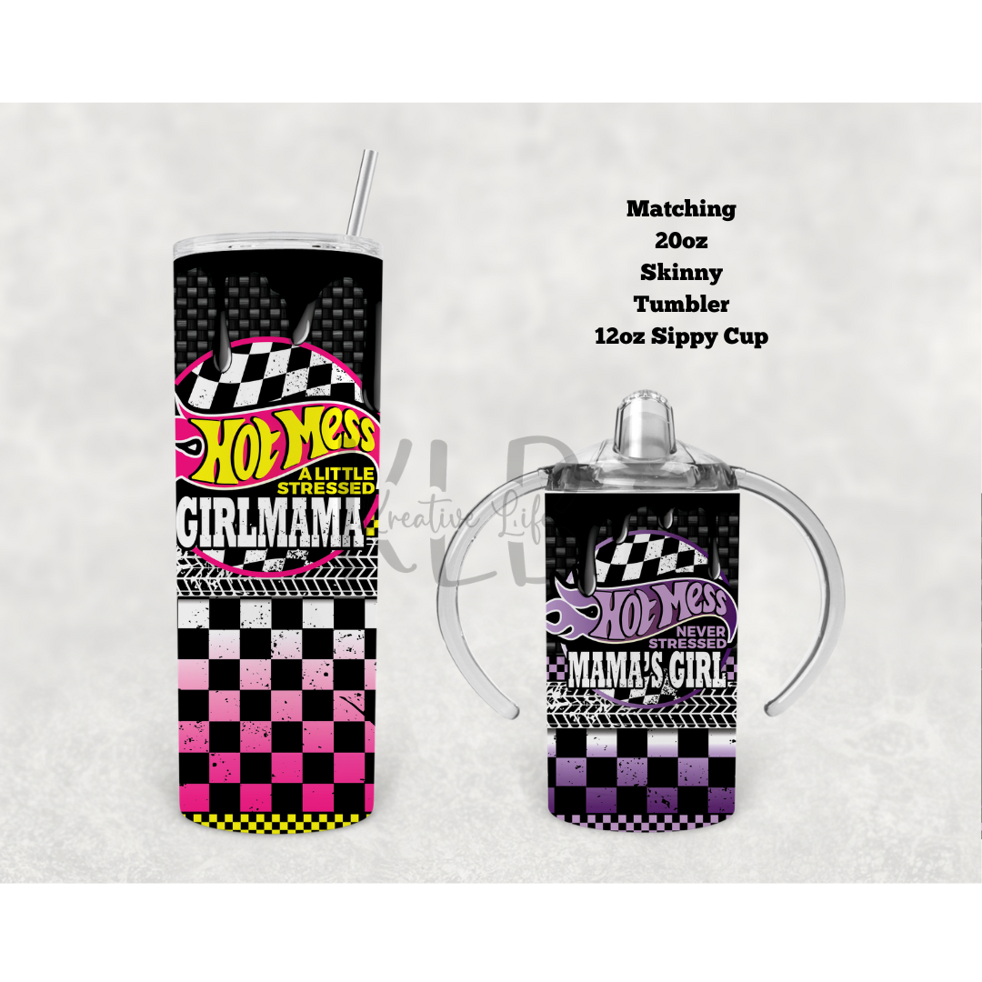 Mama's Girl | Purple | 12oz Tumbler | Kids Gift Ideas