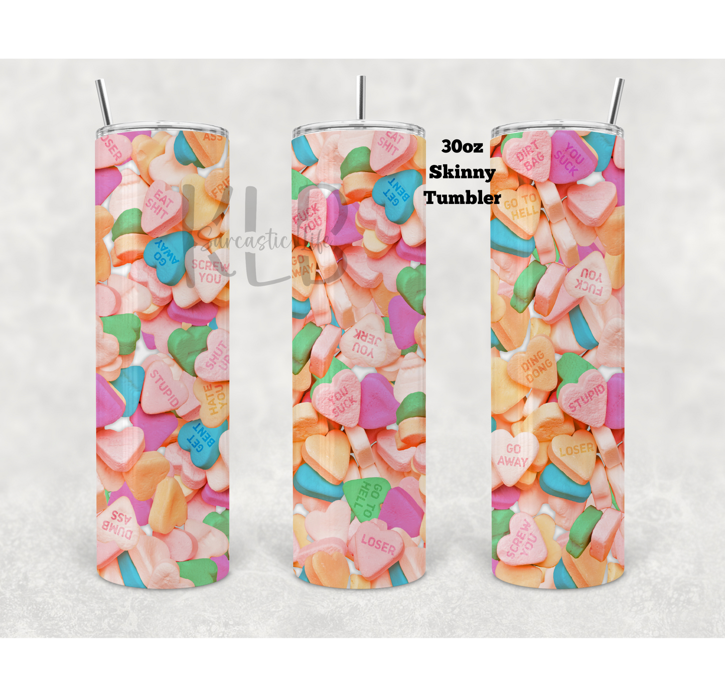 Swear Word Candy Hearts