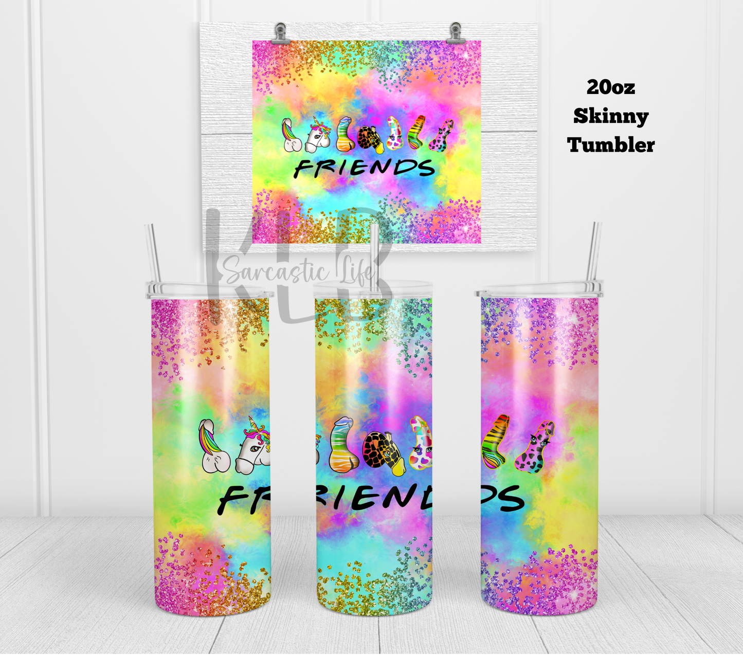 FRIENDS | Adult Enjoyment | Sassy 20oz Tumblers