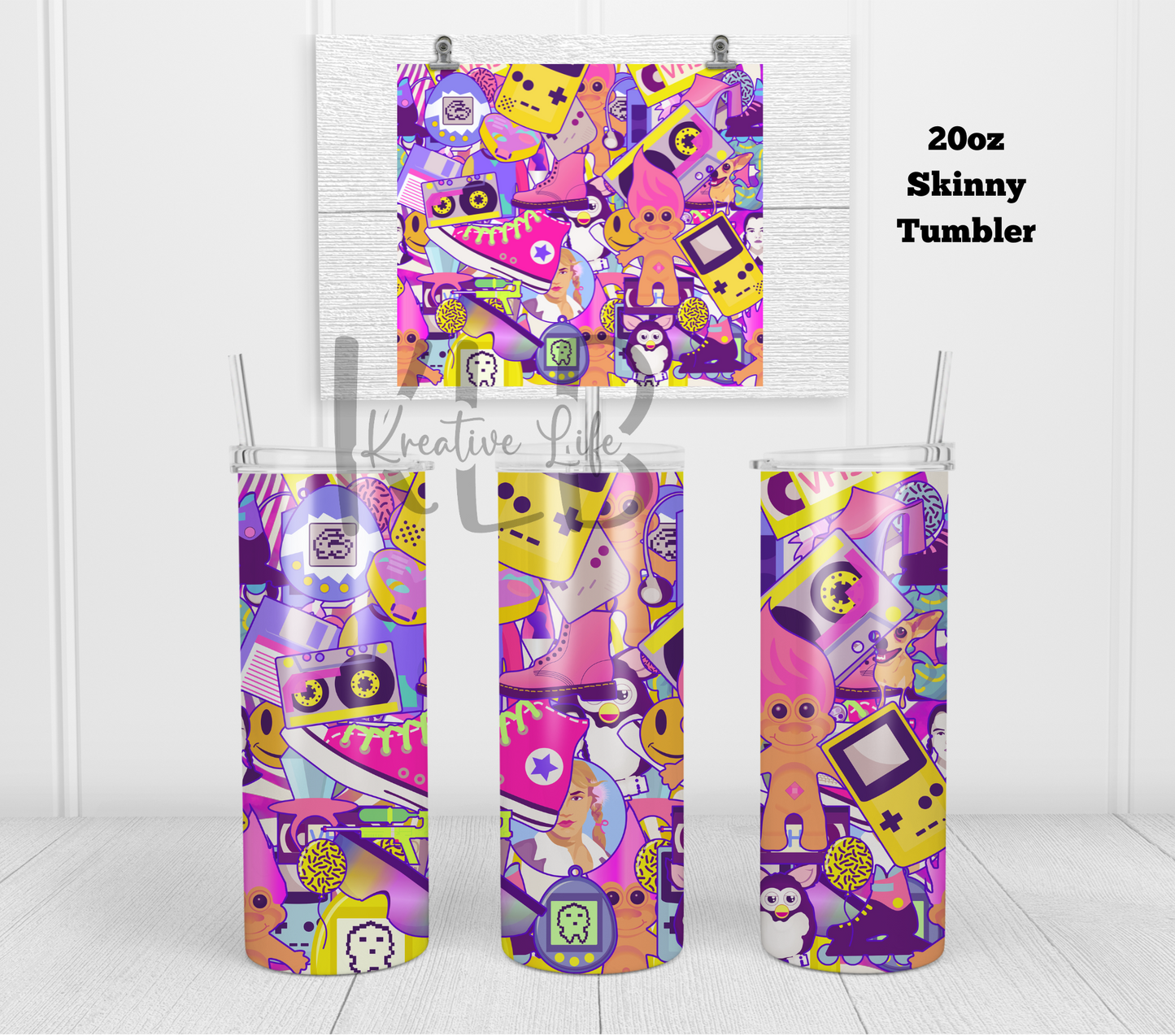 90's Baby | 20oz Stainless Steel Double-Wall Tumbler