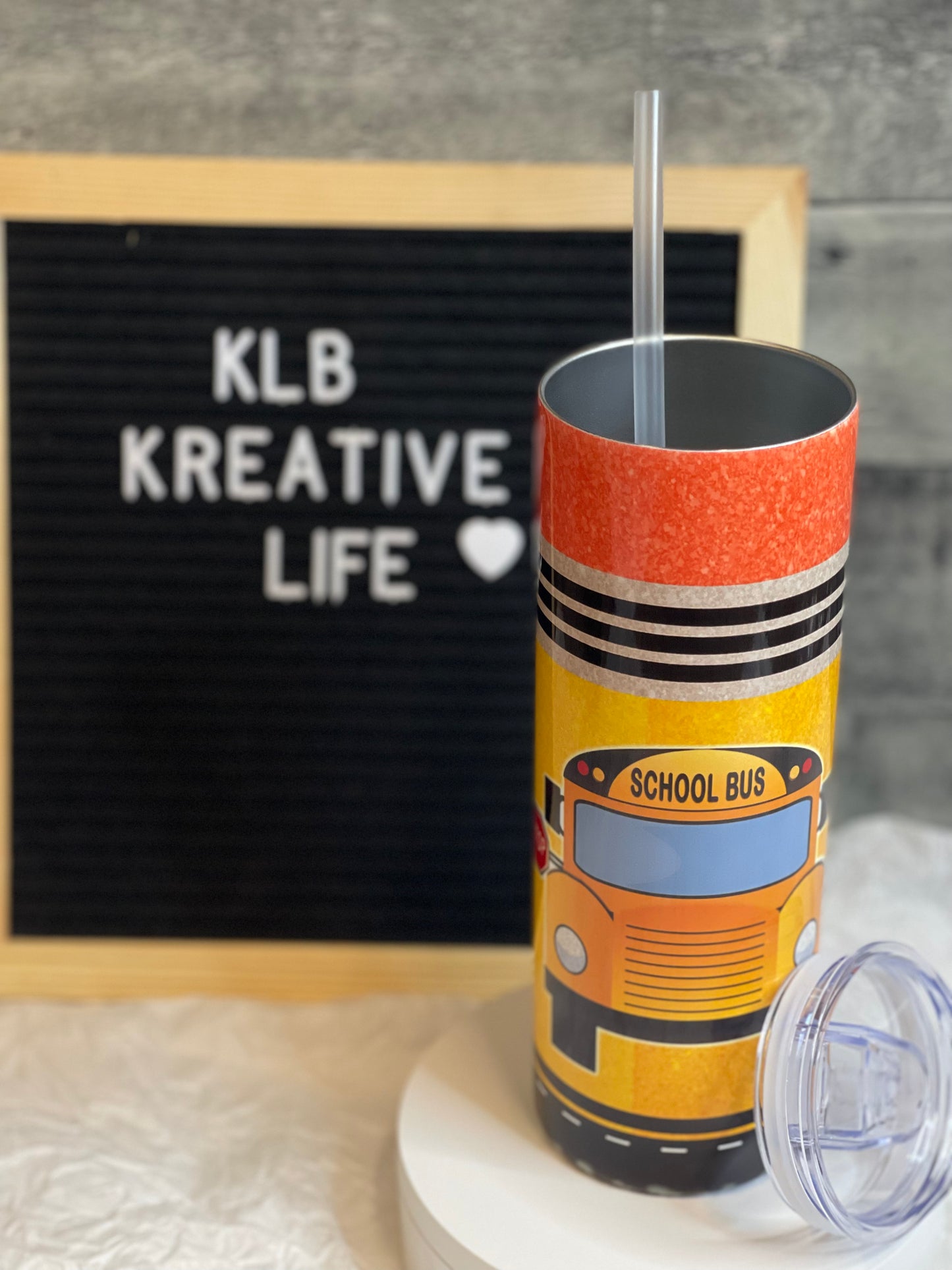 School Bus | 20oz Tumbler | Gift Ideas | Ready to Ship