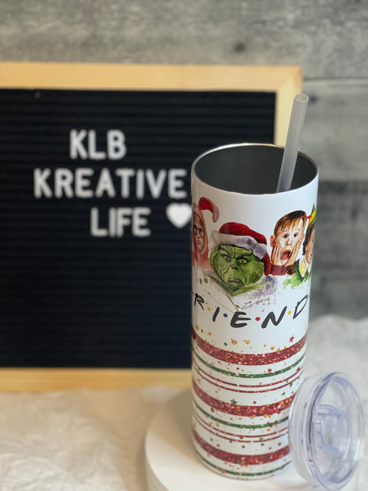 FRIENDS | 20oz Tumbler | Christmas in July | Ready to Ship