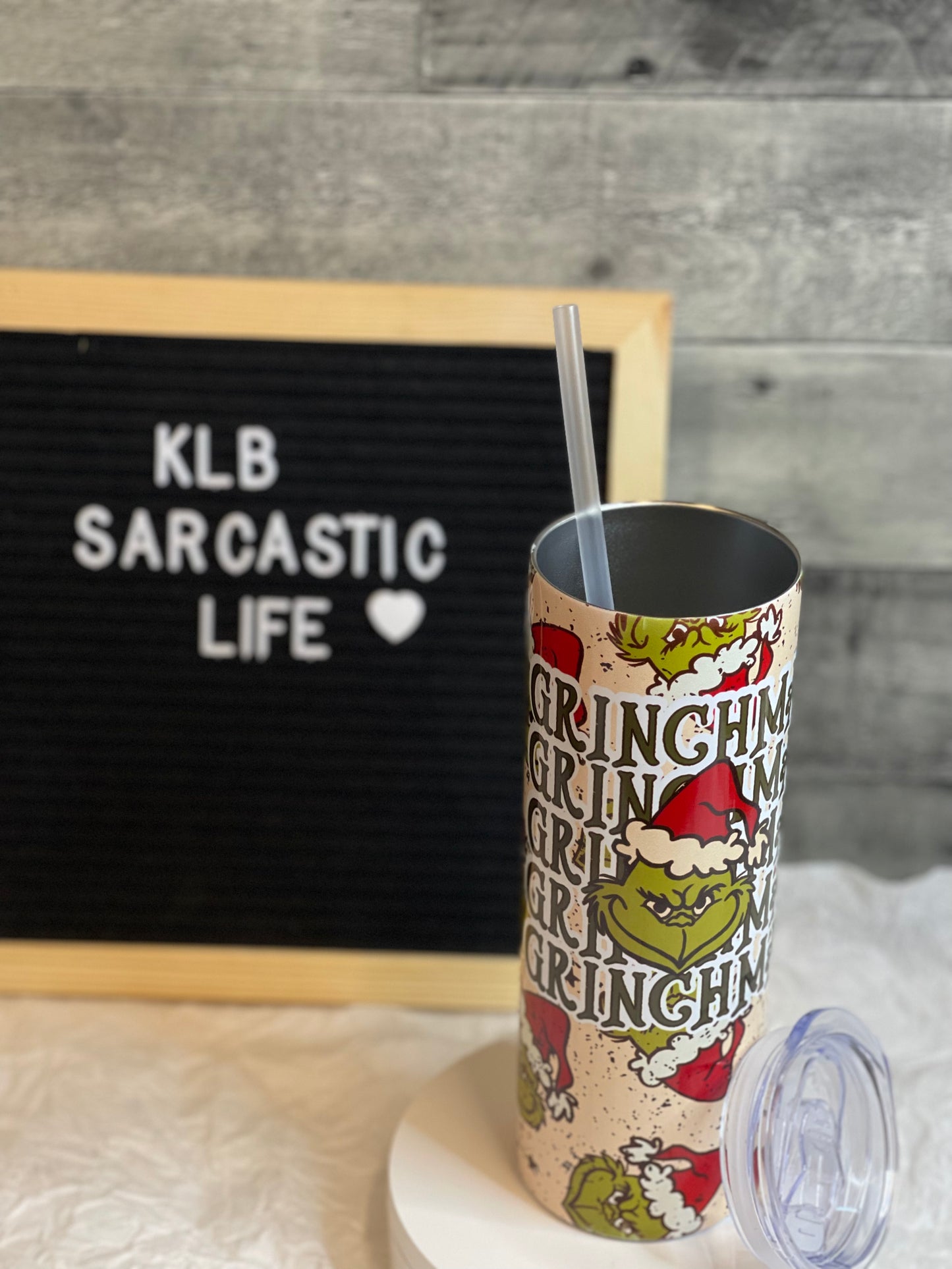 Grinchmas | 20oz Tumbler | Christmas in July | Ready to Ship