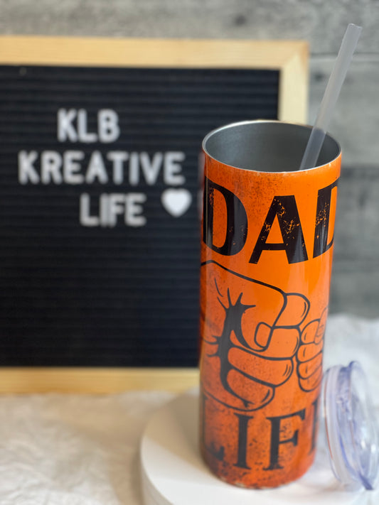 Dad Life | 20oz Tumbler | Father's Day | Gift Ideas | Ready to Ship