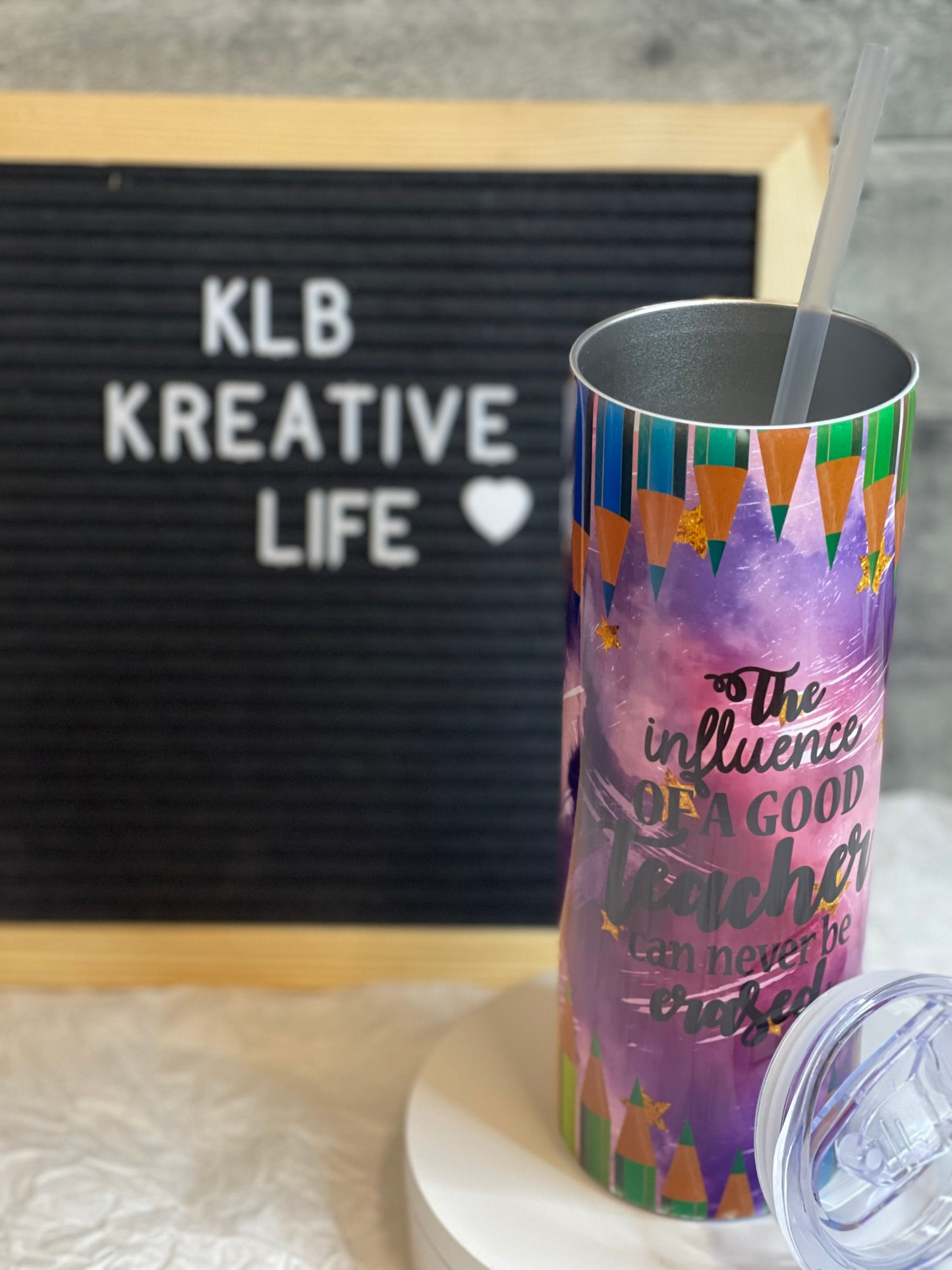 Influence of a Good Teacher | 20oz Tumbler | Teacher Gifts