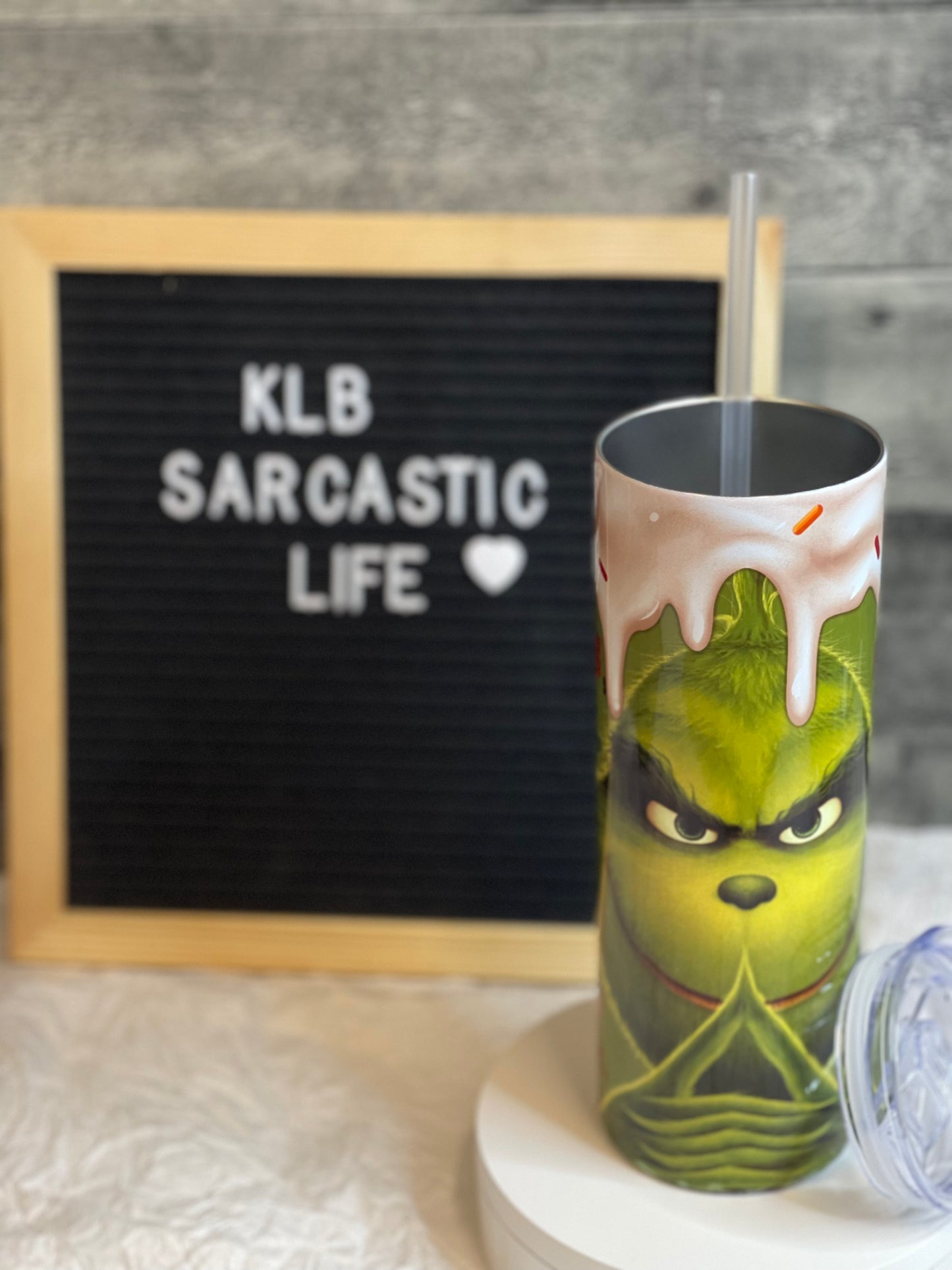 Grinch Story | 20oz Tumbler | Christmas in July | Ready to Ship