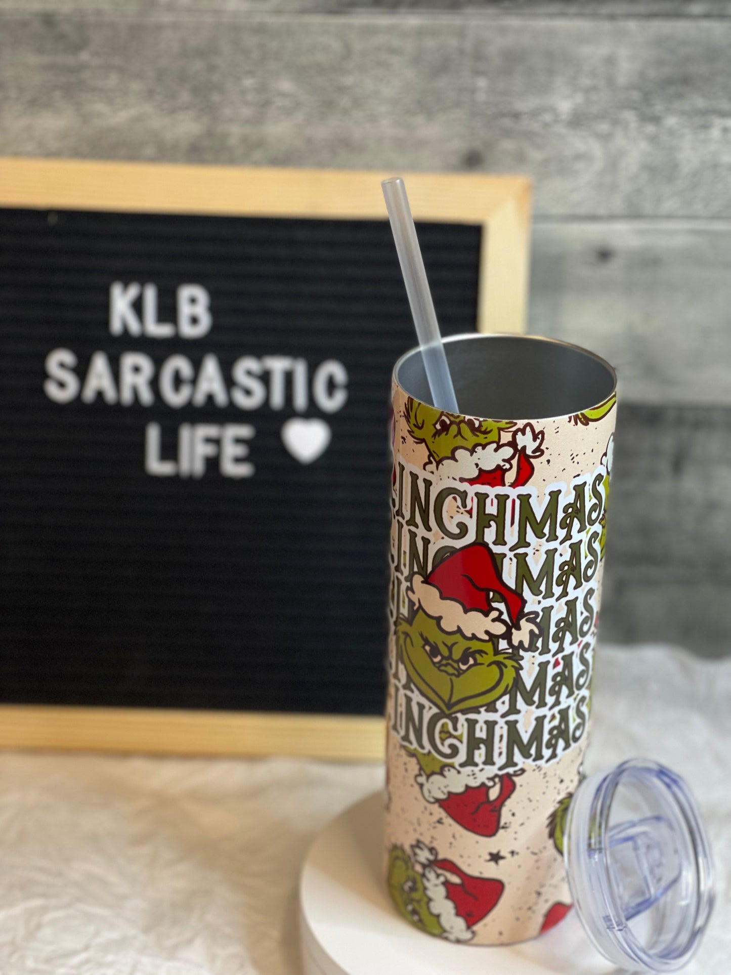 Grinchmas | 20oz Tumbler | Christmas | Ready to Shop